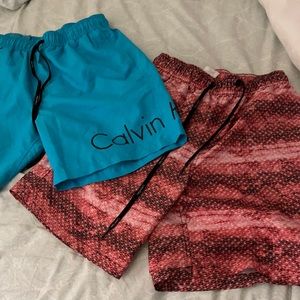 Mens bathing suits bundle